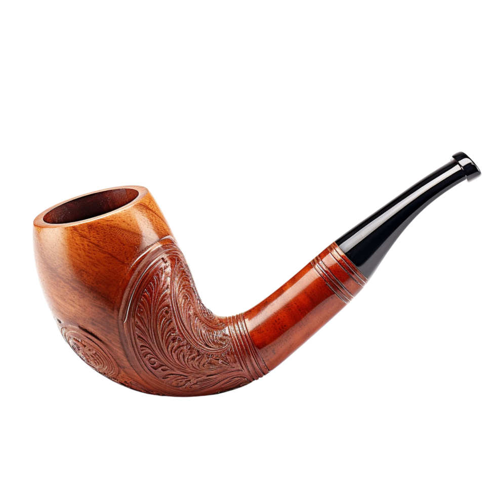 AI generated Tabacco pipe clip art png