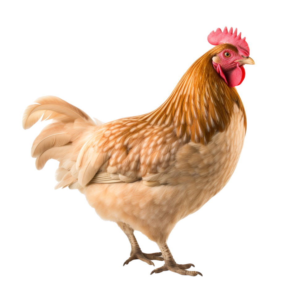AI generated Chicken clip art png