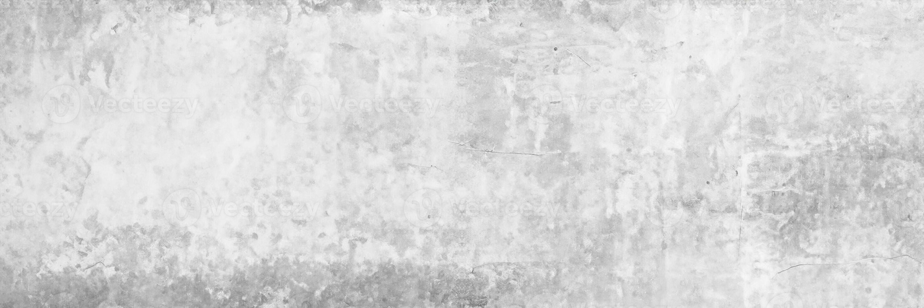 Old wall panorama texture cement dirty gray with black  background abstract grey and silver color design are light with white background. photo
