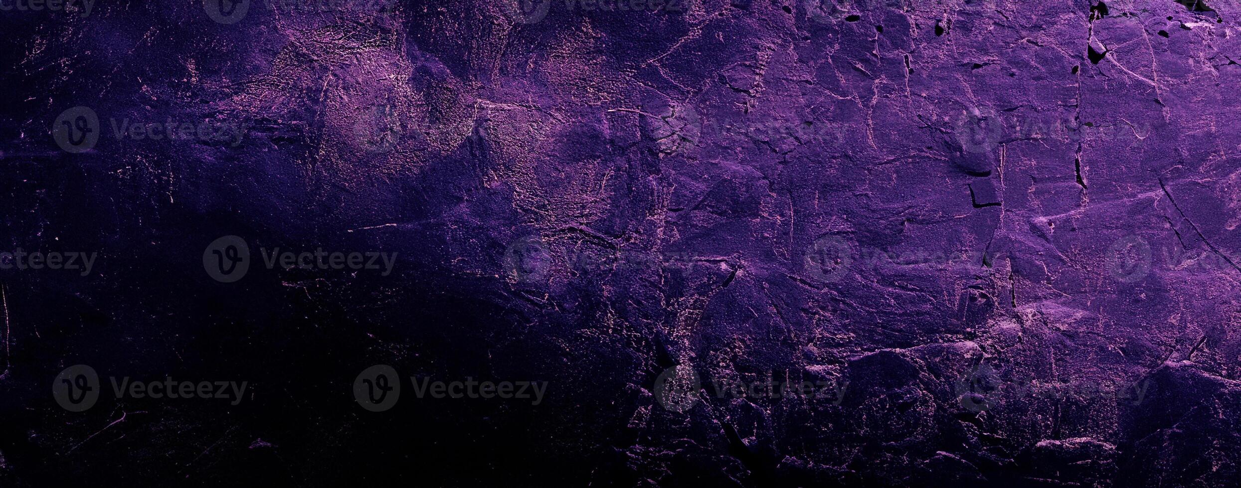 grunge abstract old cement concrete wall texture background purple color photo