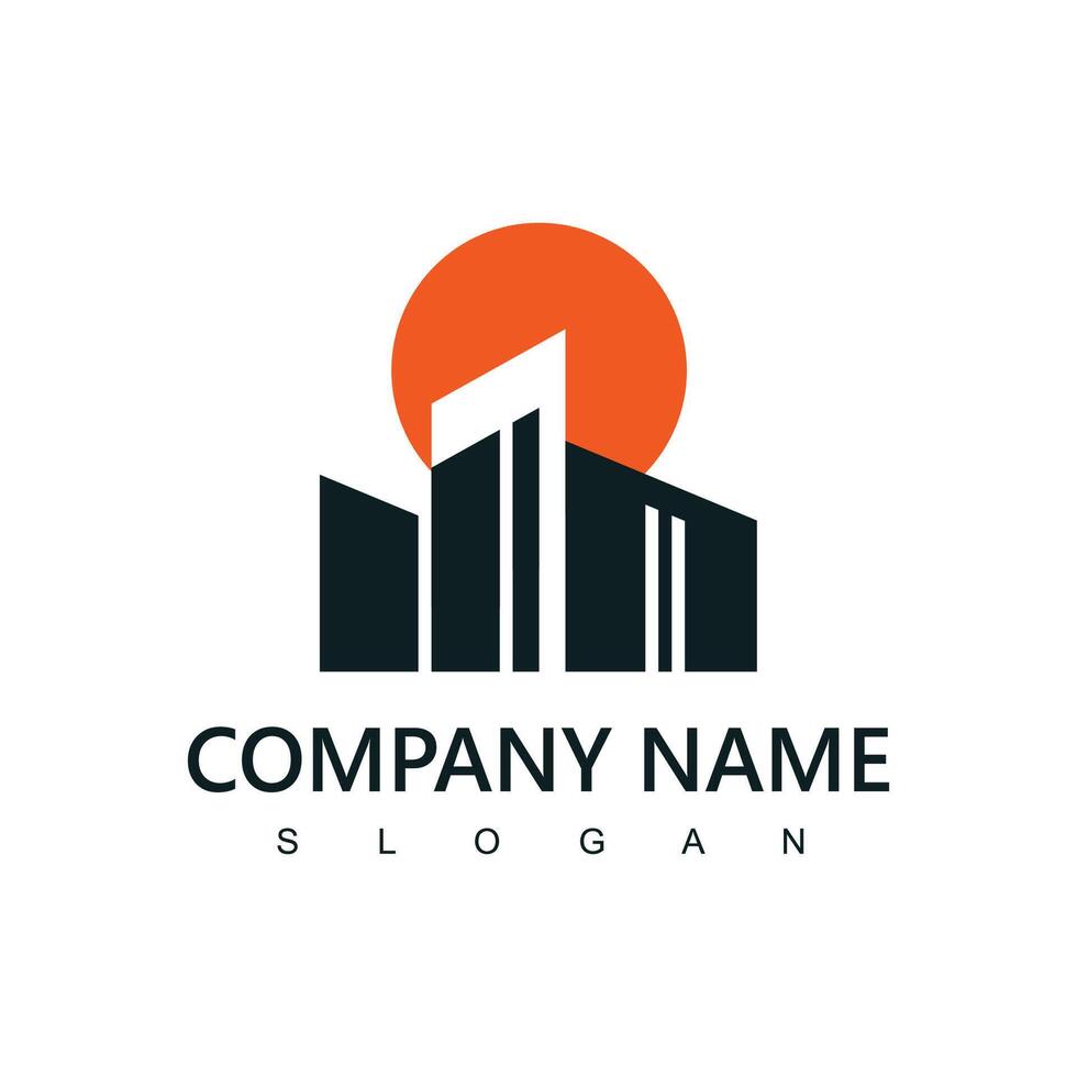 Architecture logo, Modern design branding for real estate, building, architecture, construction and renovation. vector