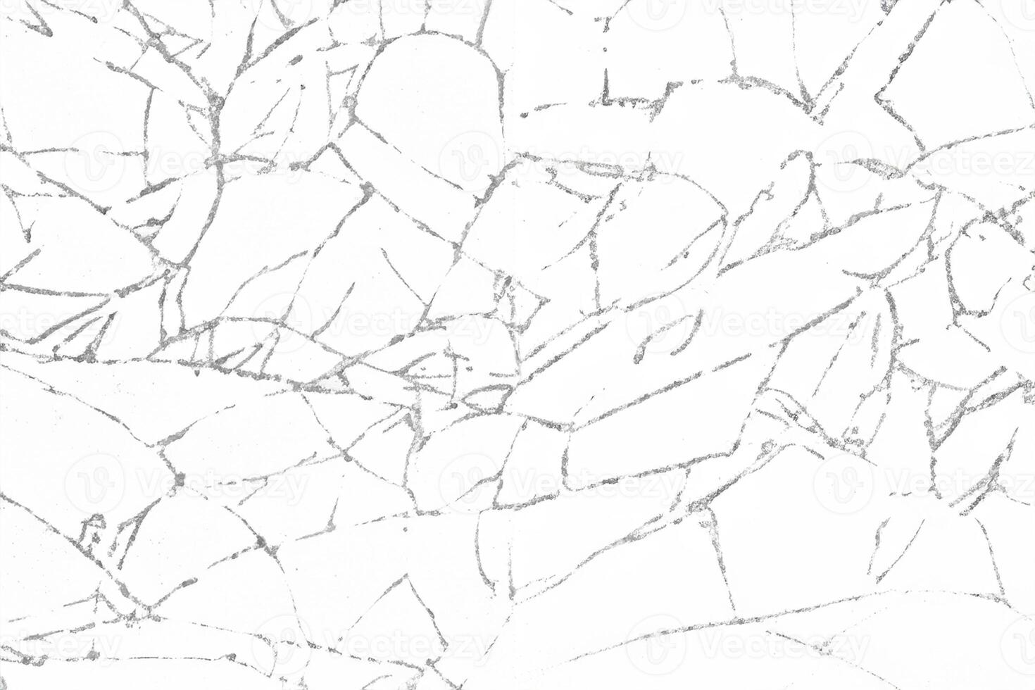 The background of the mobile phone is textured with broken glass. photo
