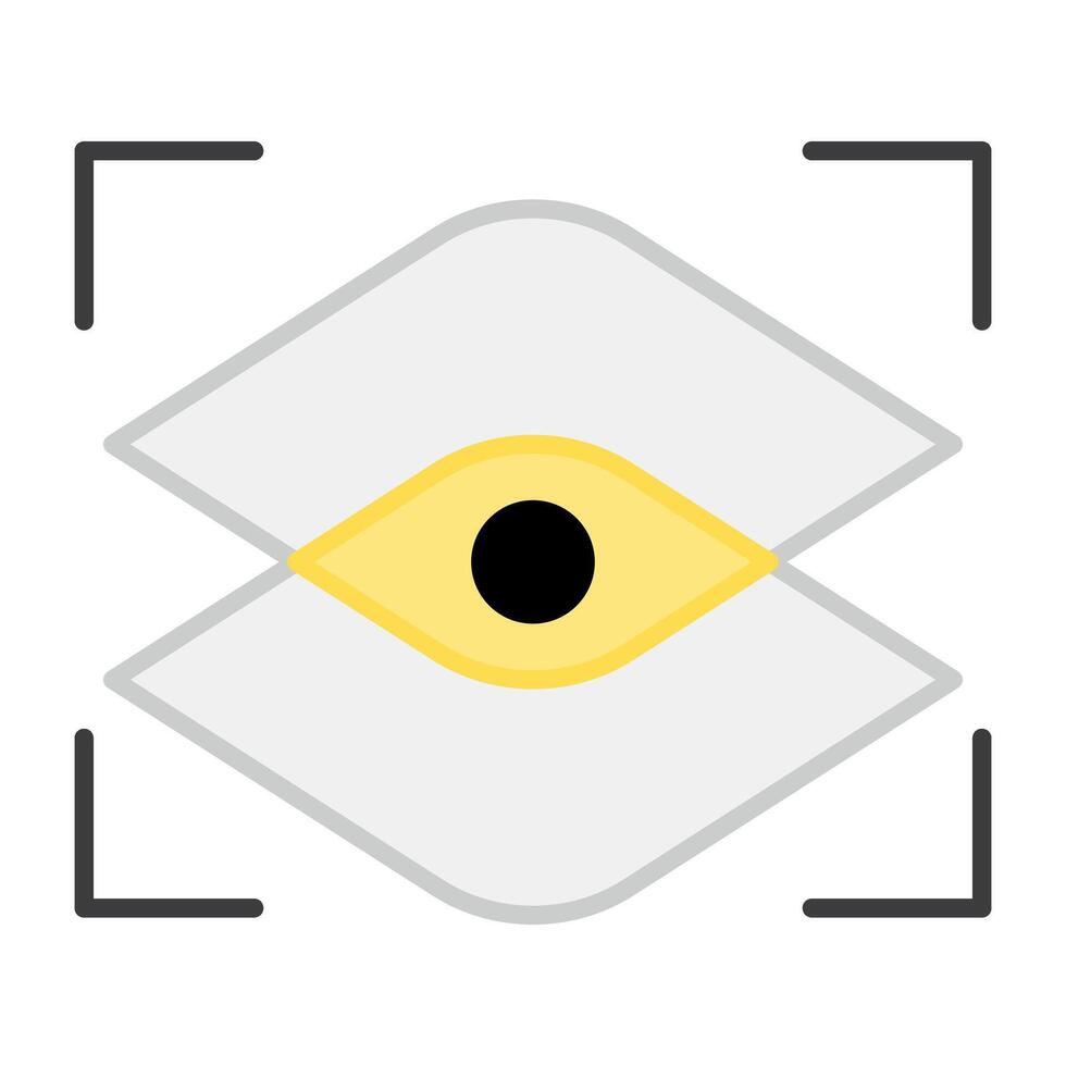Modern design icon of ar vision vector
