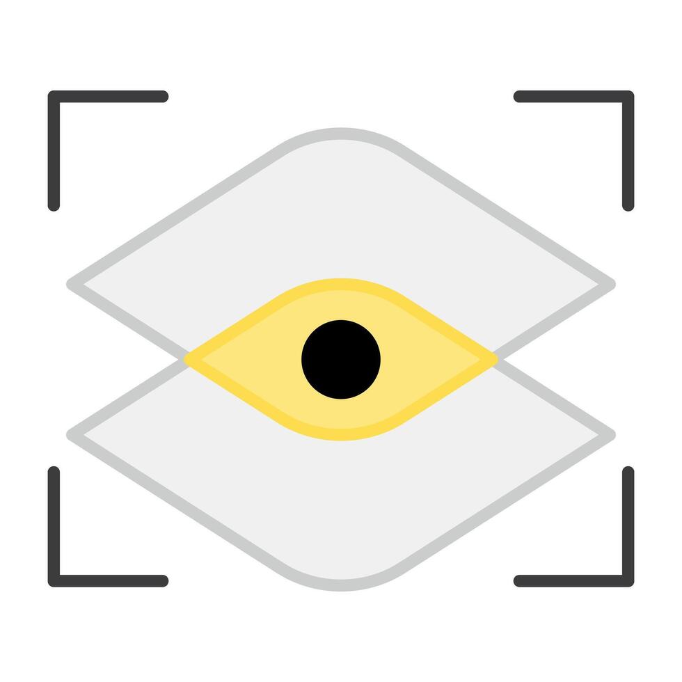 Modern design icon of ar vision vector