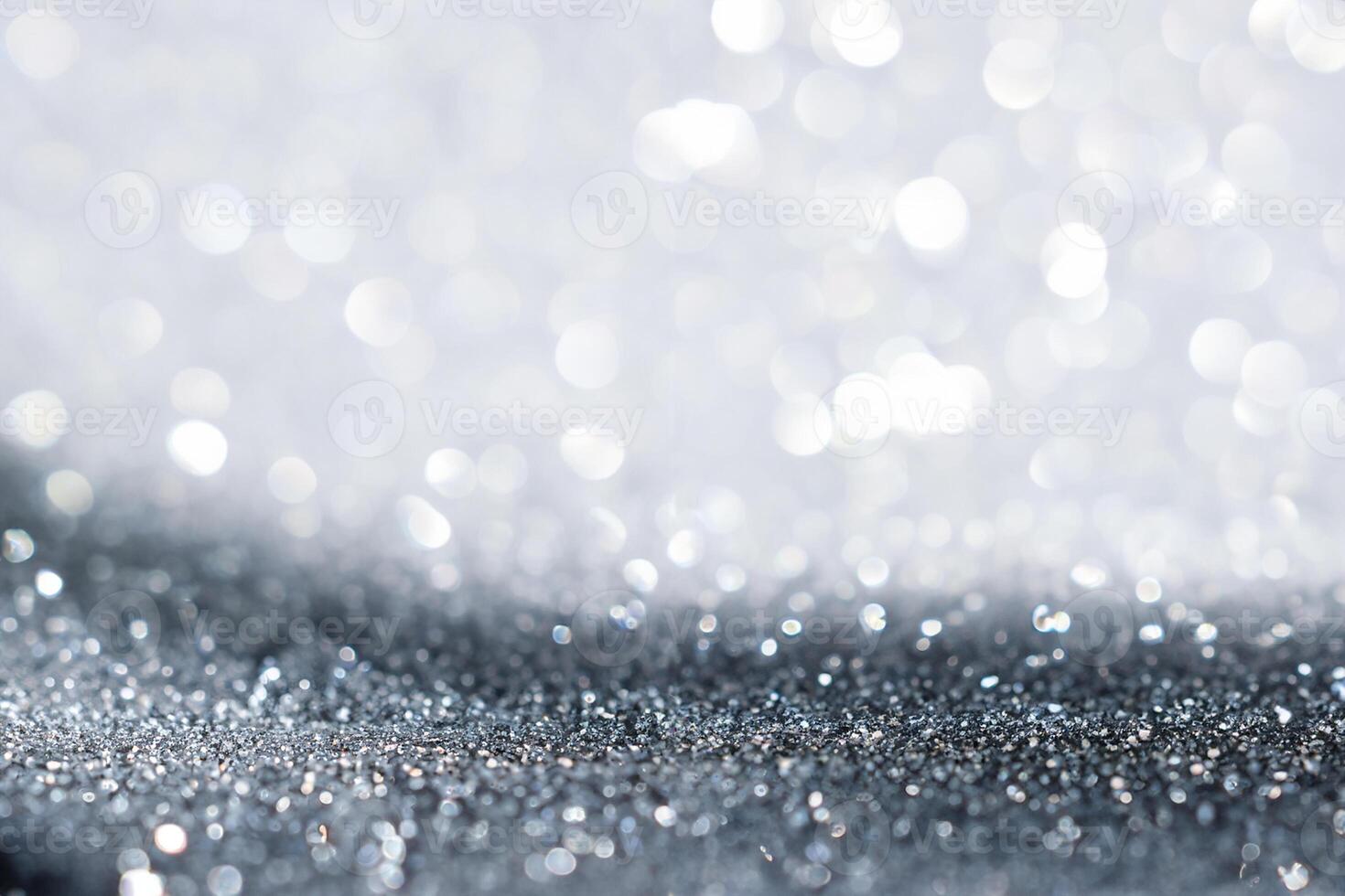 Silver Bokeh Light Elegance photo