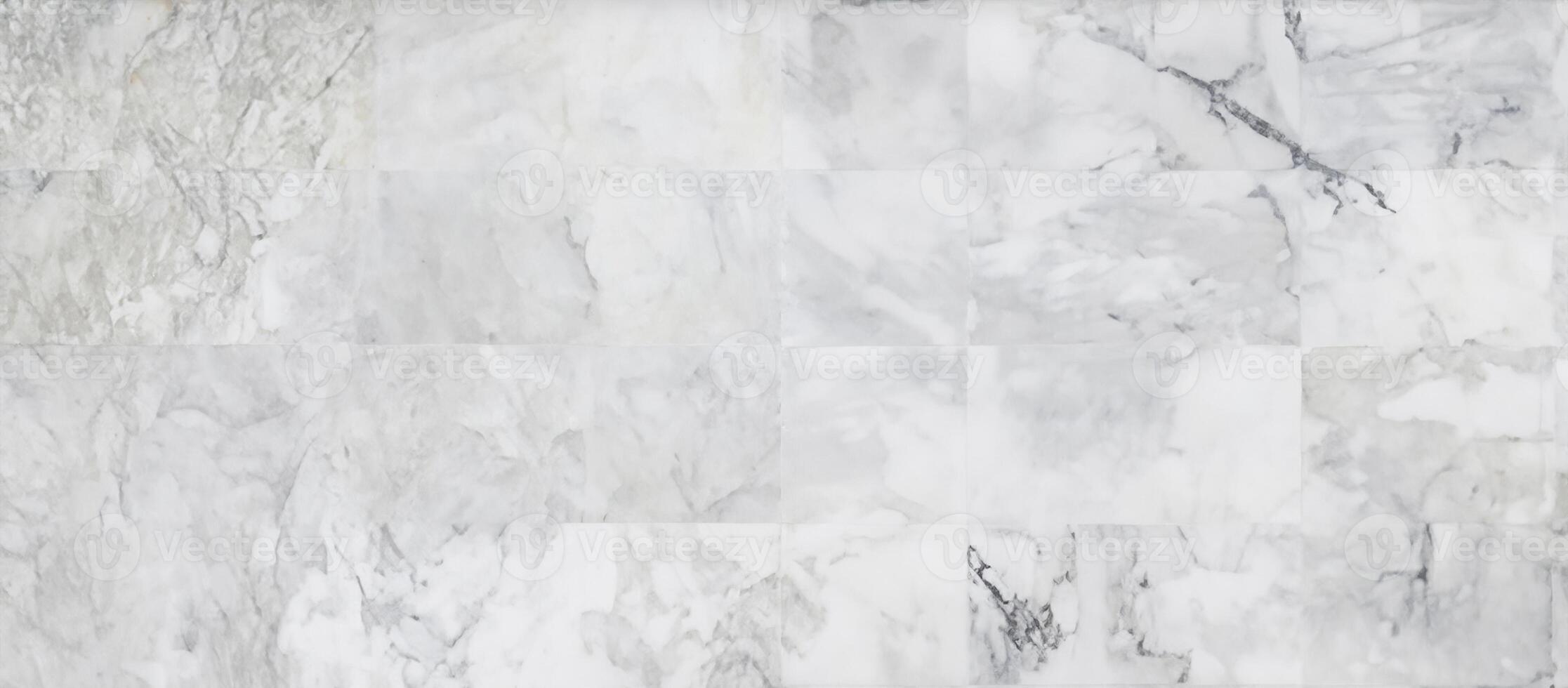 White Marble Elegance, Abstract Texture with Tiles Background photo