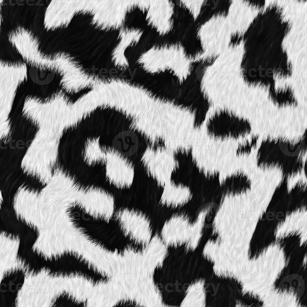 Cowhide Elegance, Detailed Texture Close Up photo