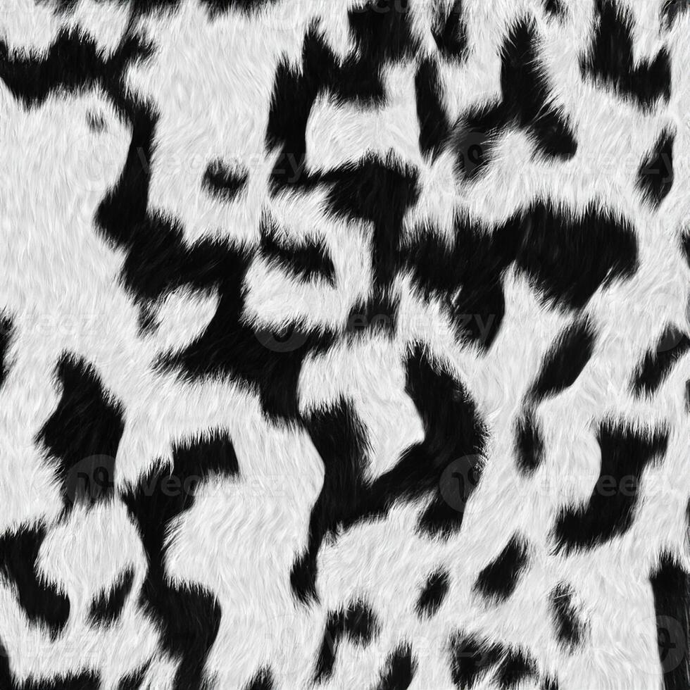 Cowhide Elegance, Detailed Texture Close Up photo