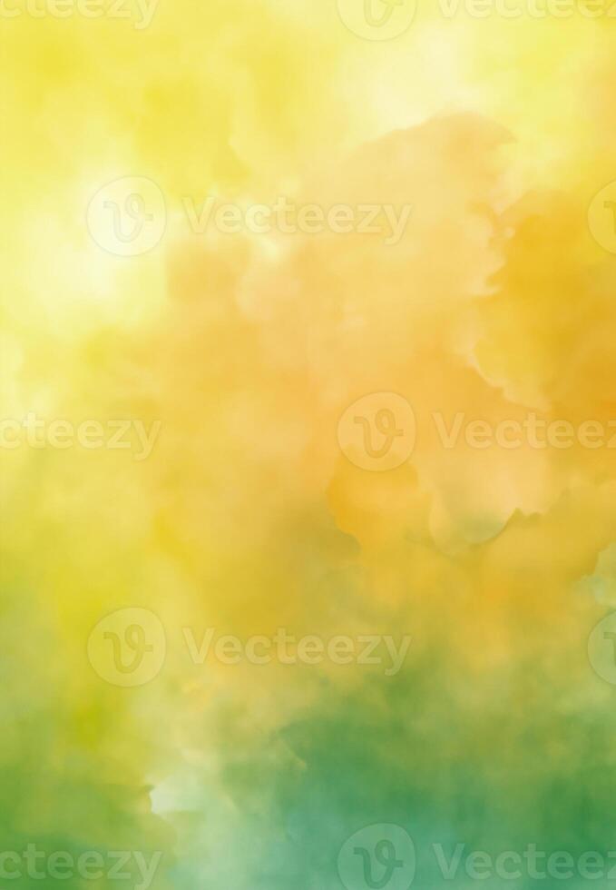 Abstract Watercolor Digital Art, Soft Focus Texture Background photo