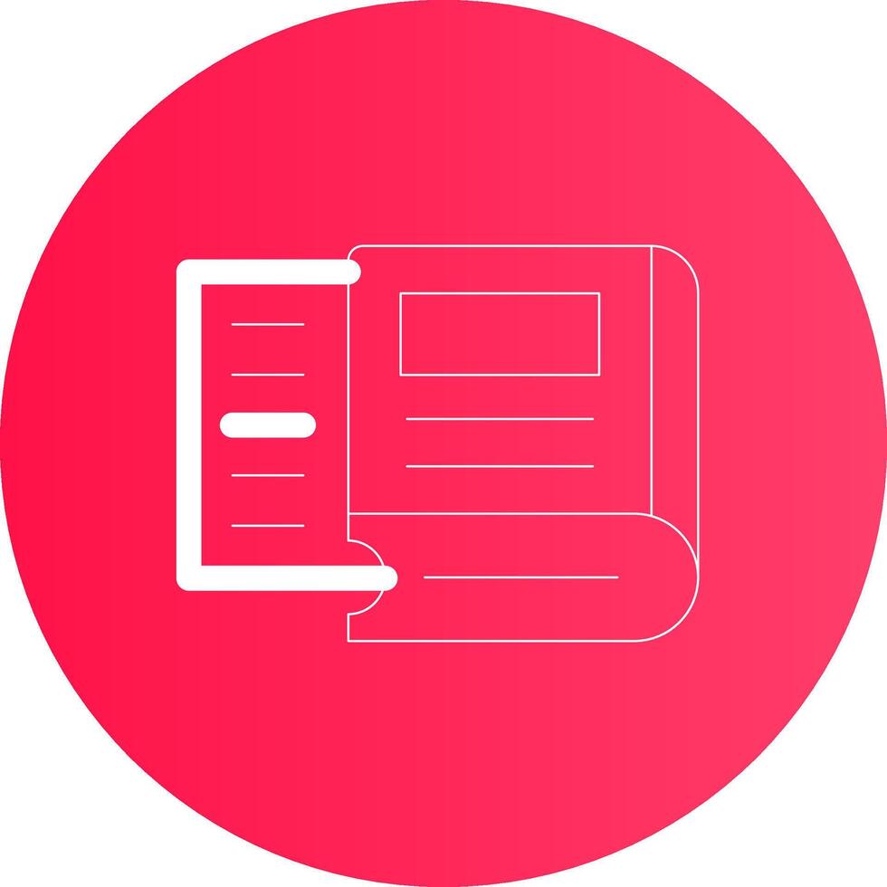 Guideline Creative Icon Design vector