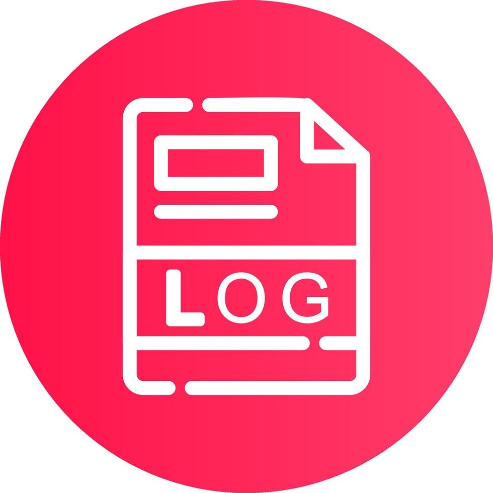 LOG Creative Icon Design vector