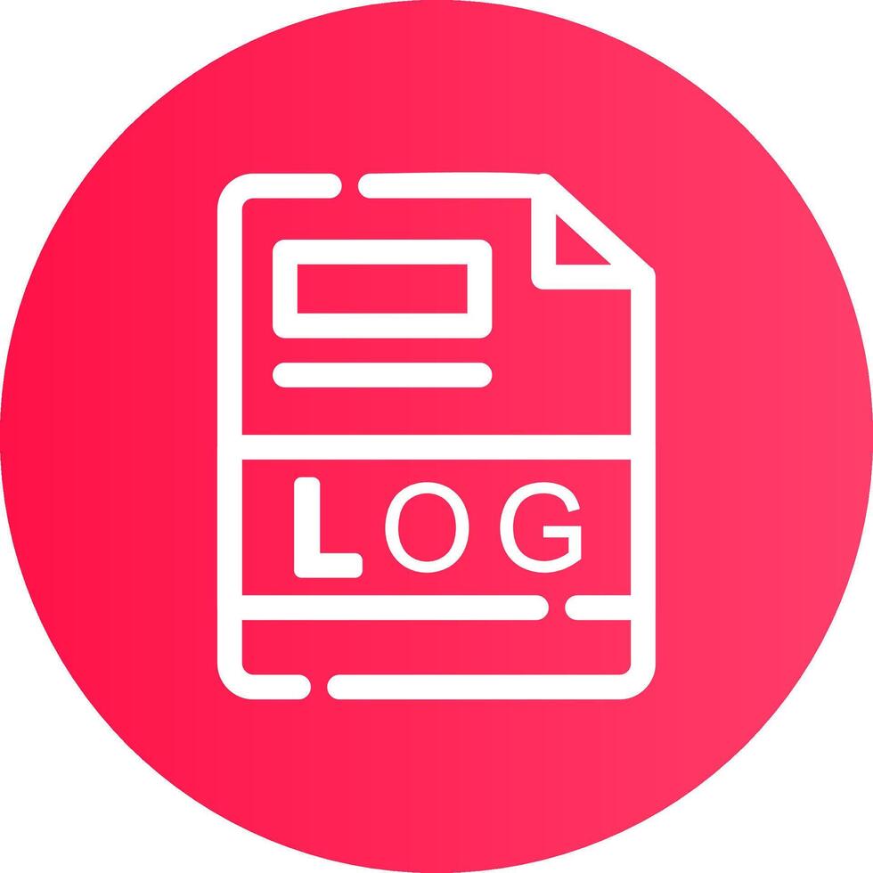 LOG Creative Icon Design vector