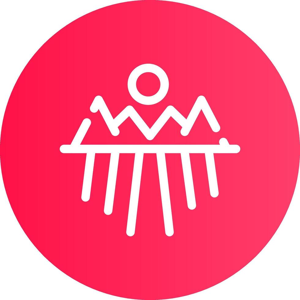 Field Creative Icon Design vector