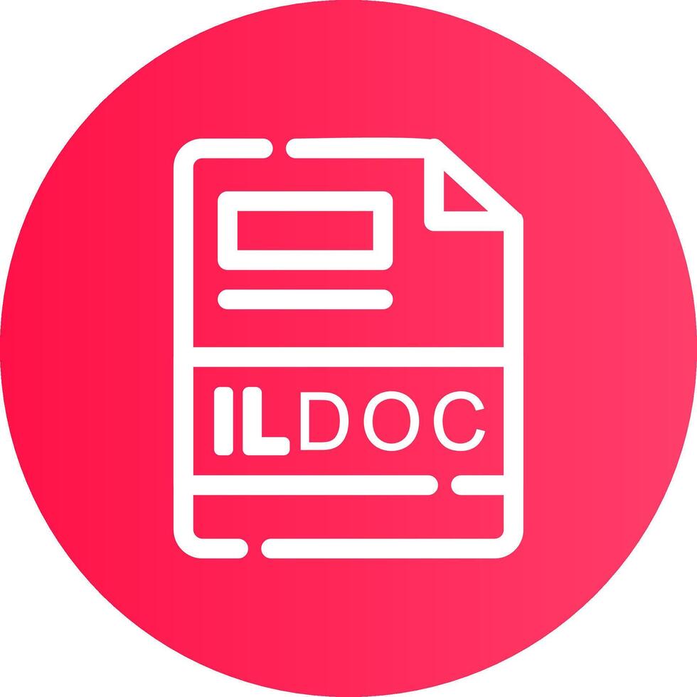 ildoc creativo icono diseño vector