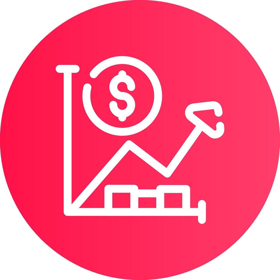 Income Settings Creative Icon Design vector