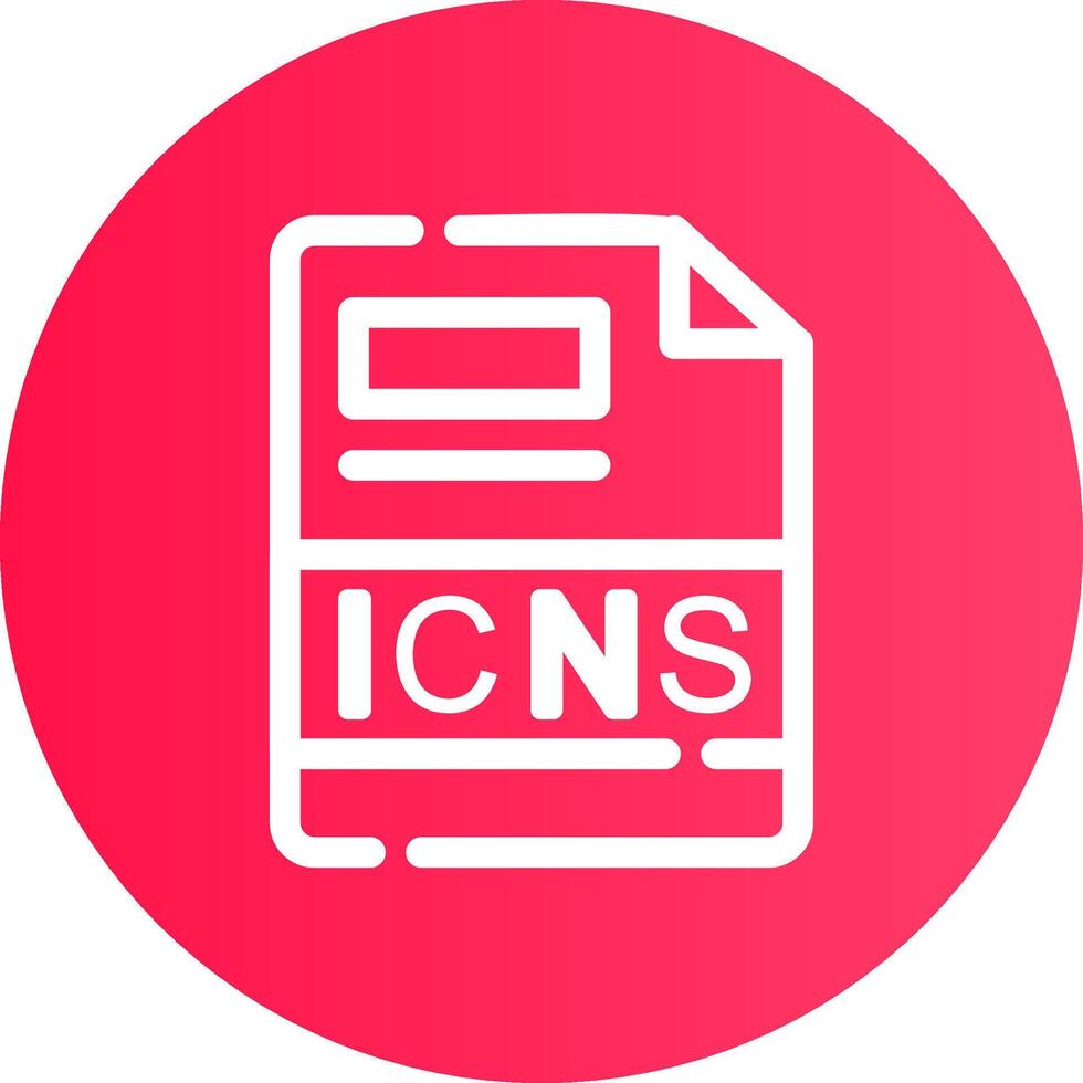 icns creativo icono diseño vector