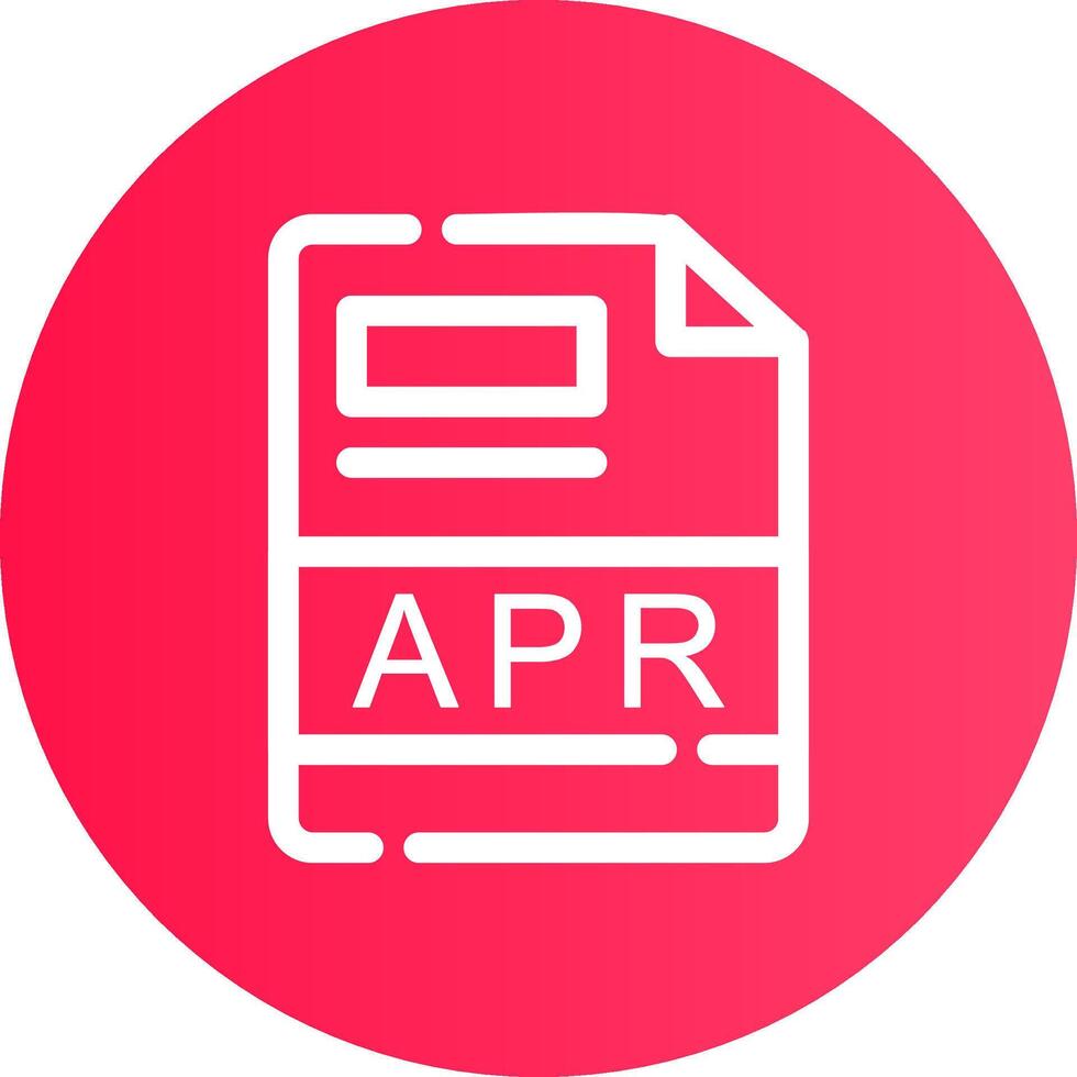 APR Creative Icon Design vector