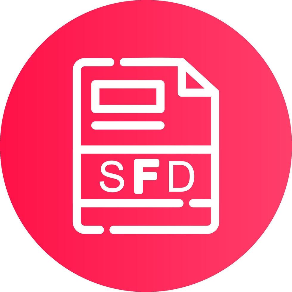 SFD Creative Icon Design vector