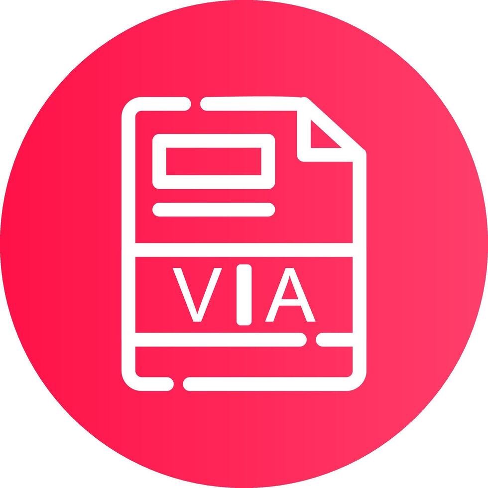 VIA Creative Icon Design vector
