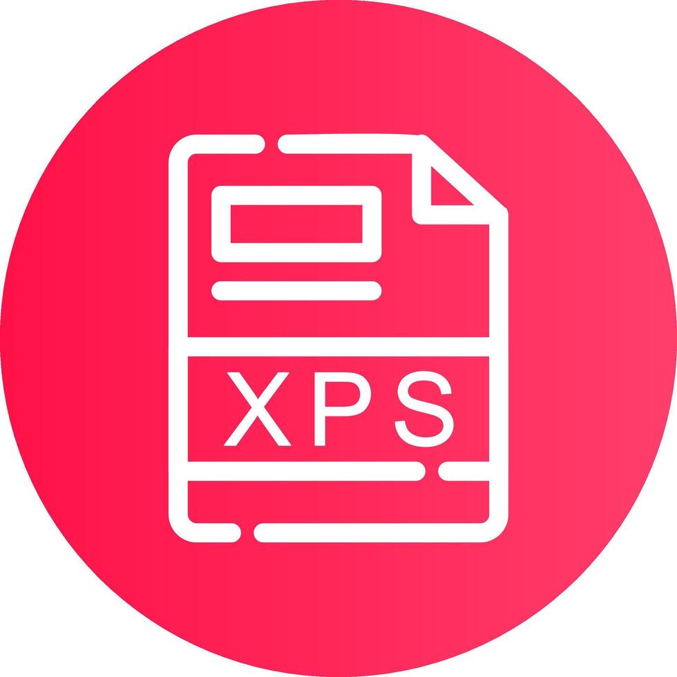 XPS Creative Icon Design vector