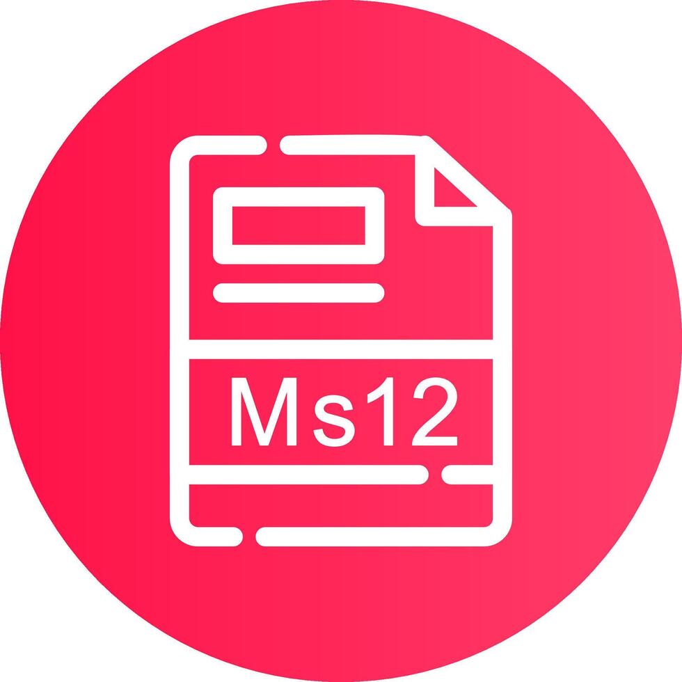 MS12 Creative Icon Design vector