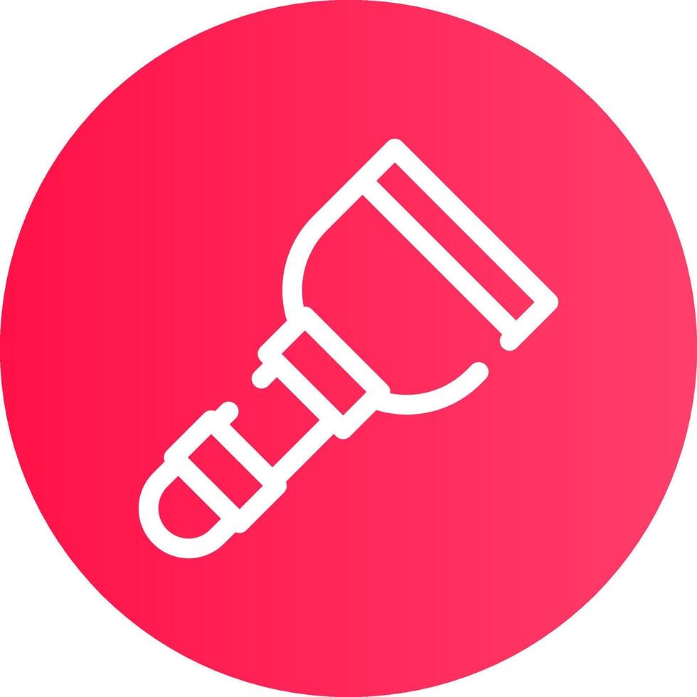 Putty Knife Creative Icon Design vector