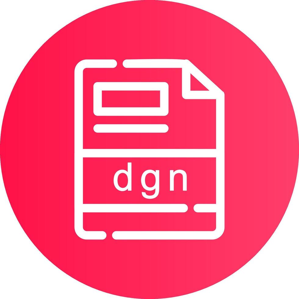 dgn Creative Icon Design vector