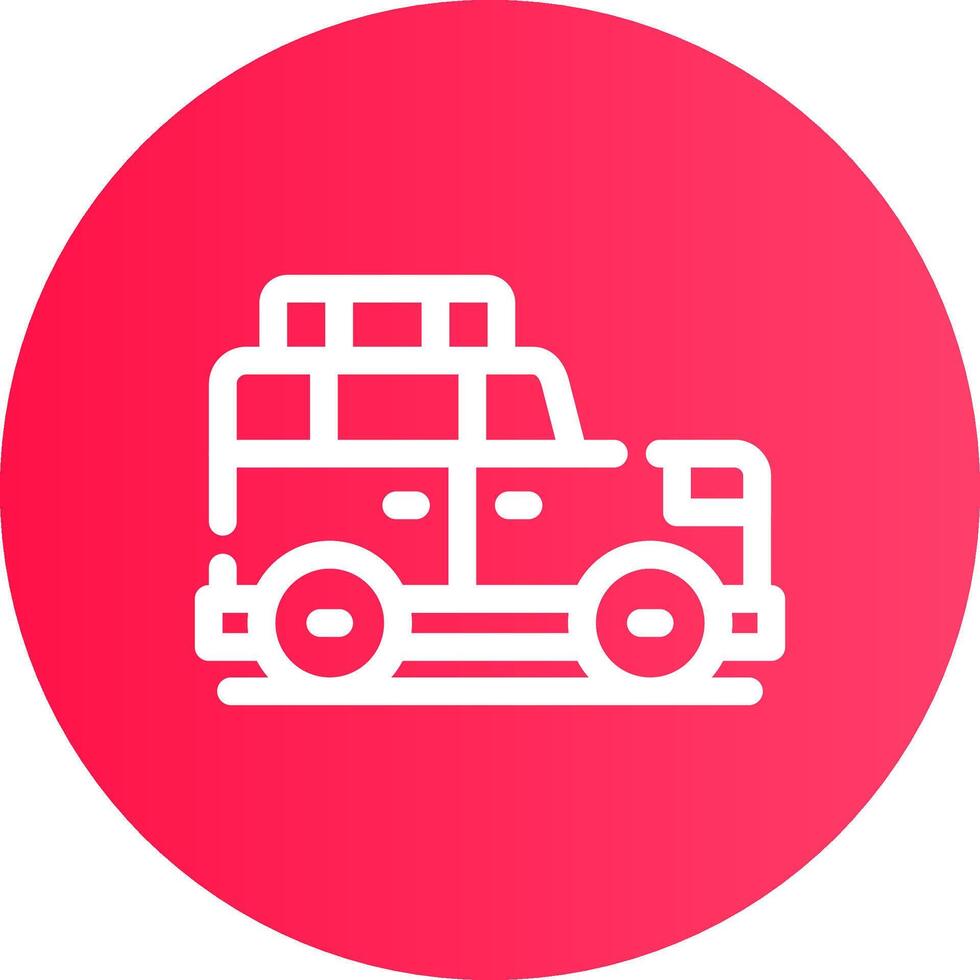 Suv Creative Icon Design vector