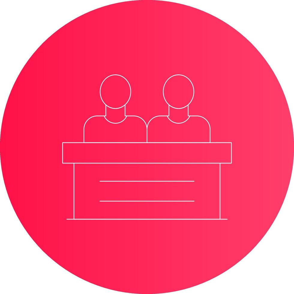 Jury Creative Icon Design vector