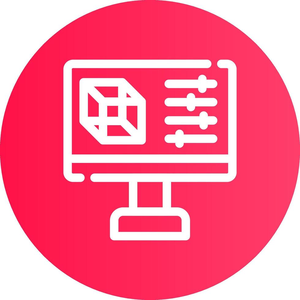 Simulation Creative Icon Design vector
