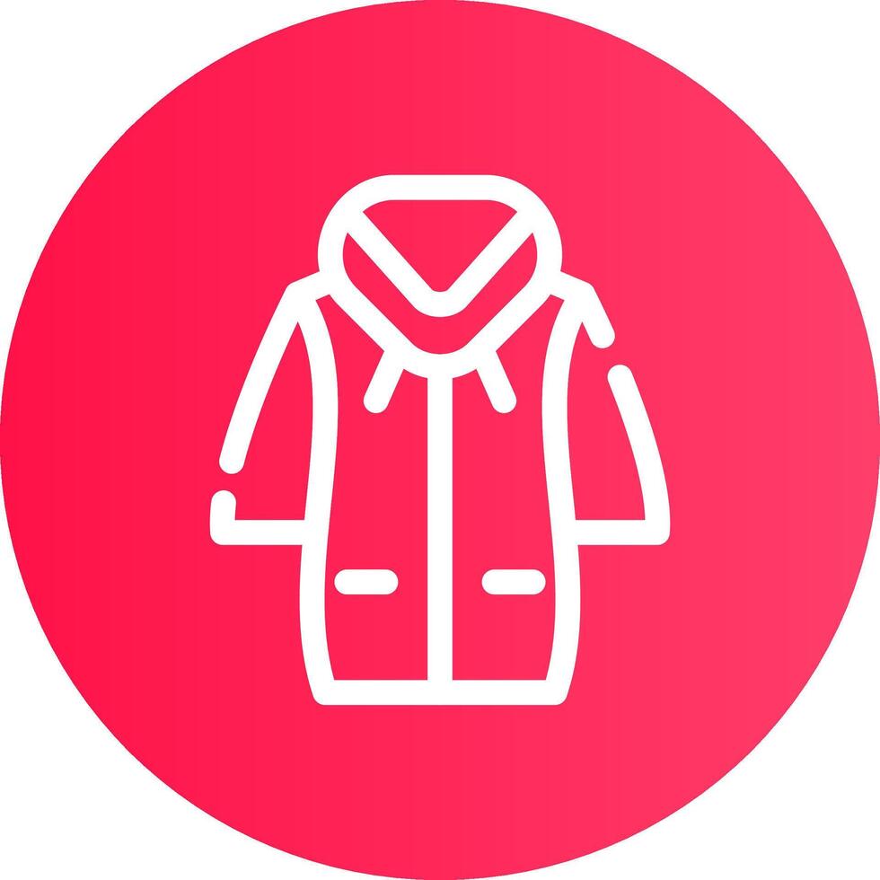 diseño de icono creativo de chaqueta vector