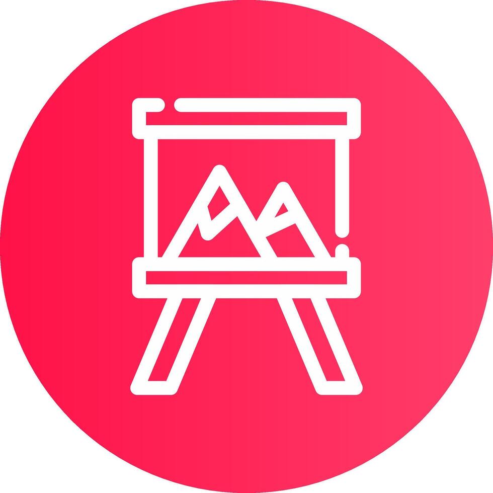 Canvas Creative Icon Design vector