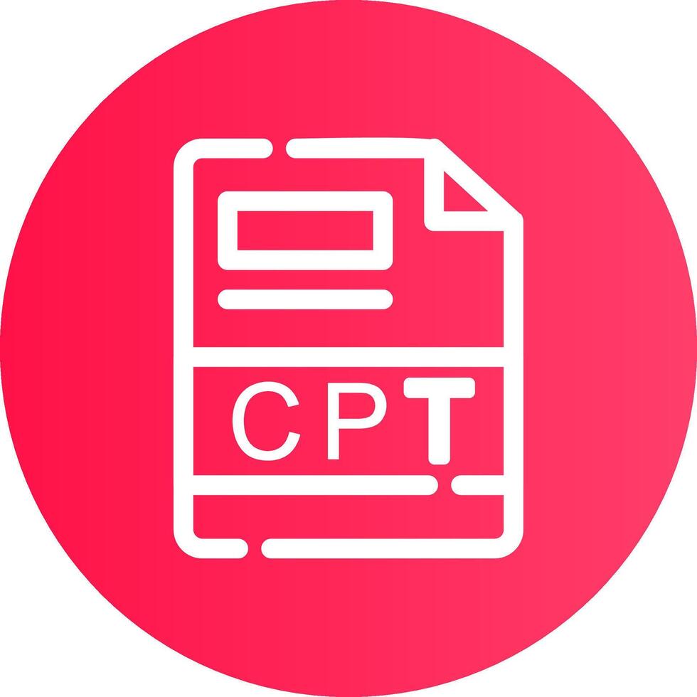 CPT Creative Icon Design vector