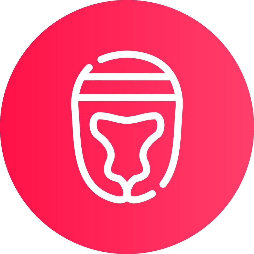 diseño de icono creativo de casco vector