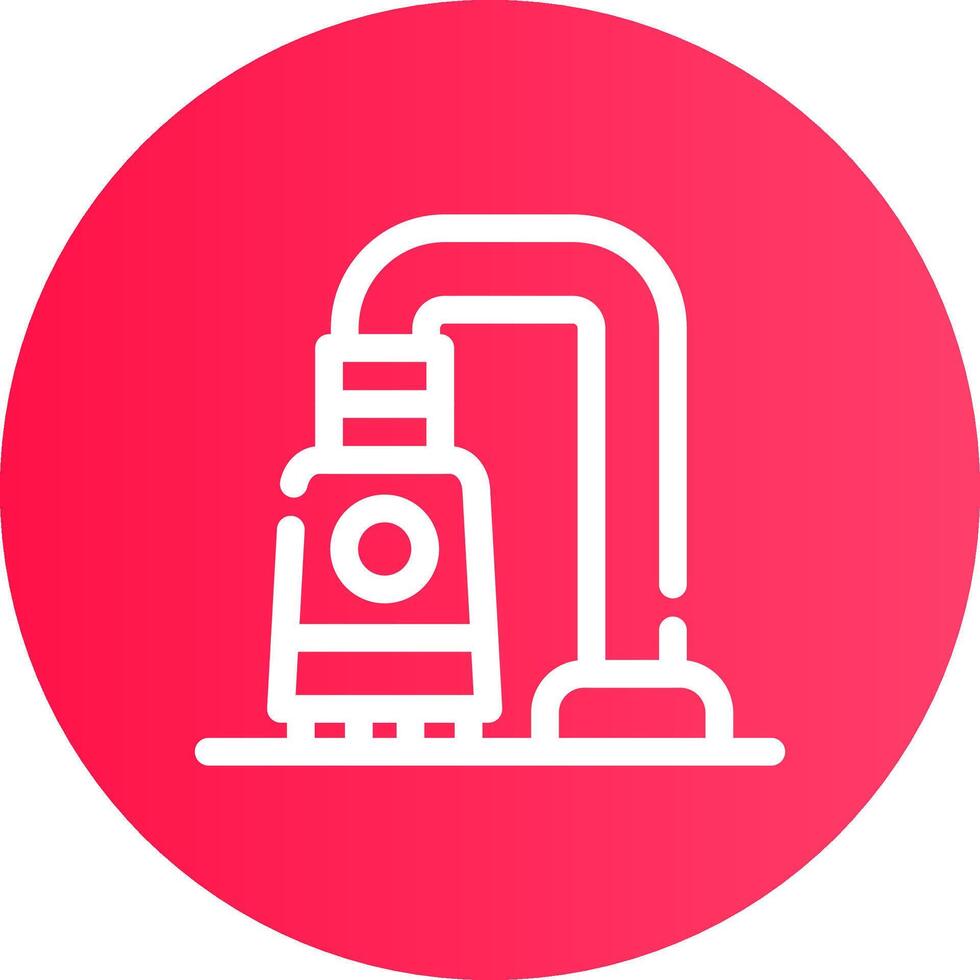 Vacuum Cleaner Creative Icon Design vector