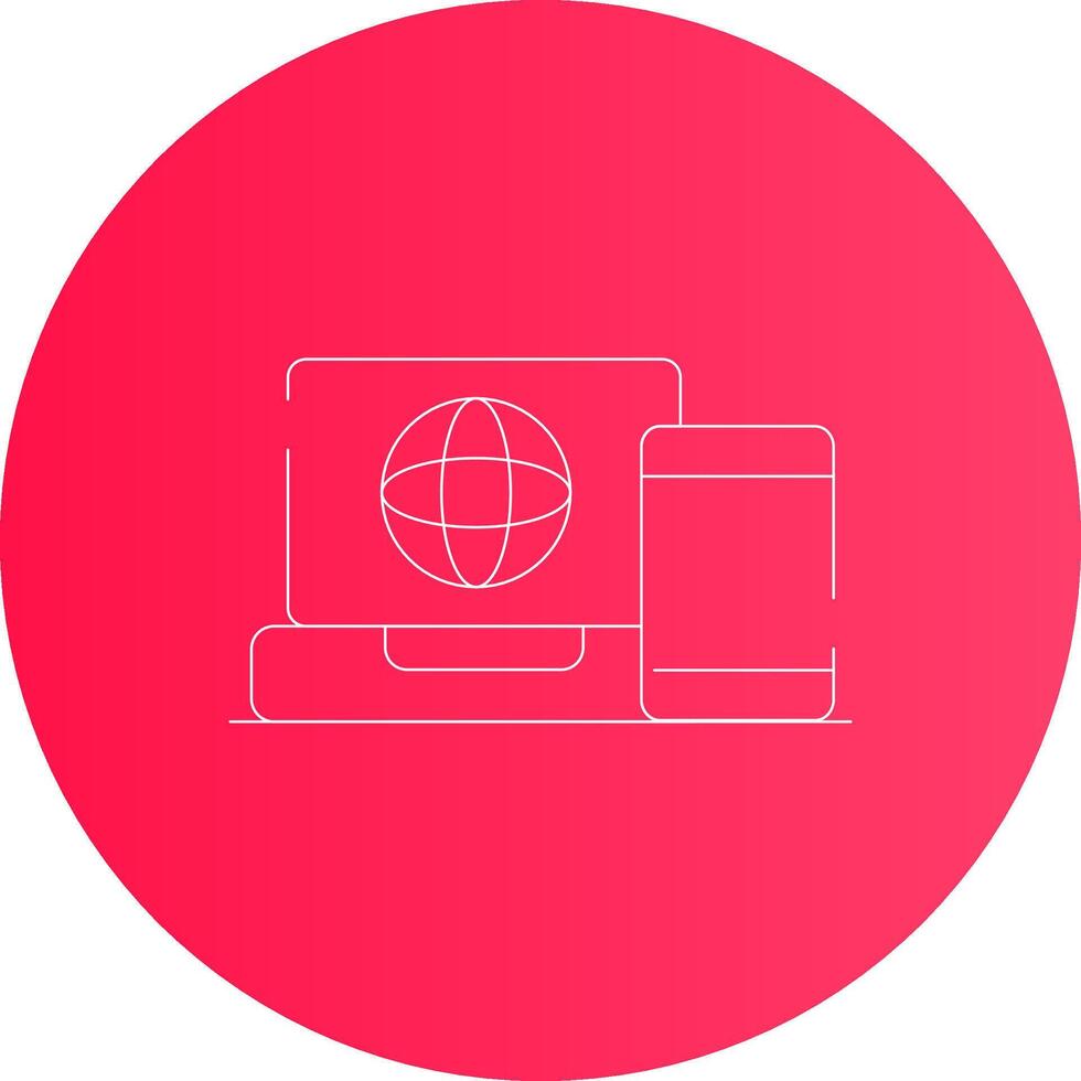 multi plataforma creativo icono diseño vector