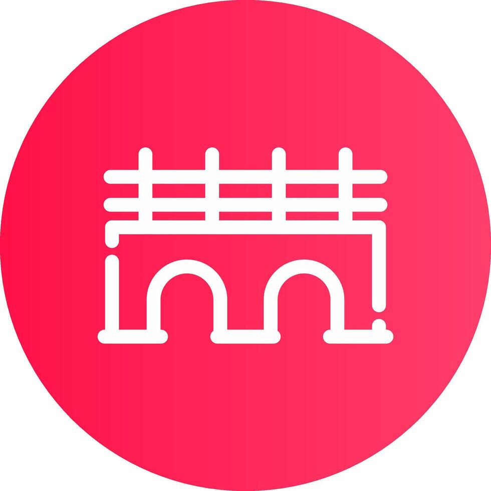 Bridge Creative Icon Design vector