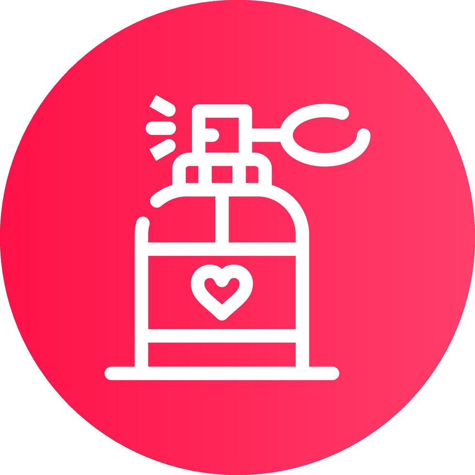 Perfume Creative Icon Design vector