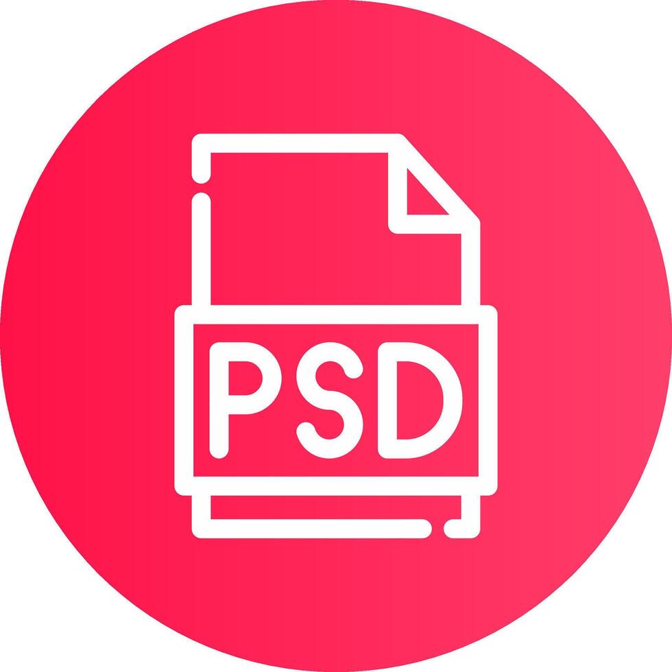 diseño de icono creativo de archivo psd vector