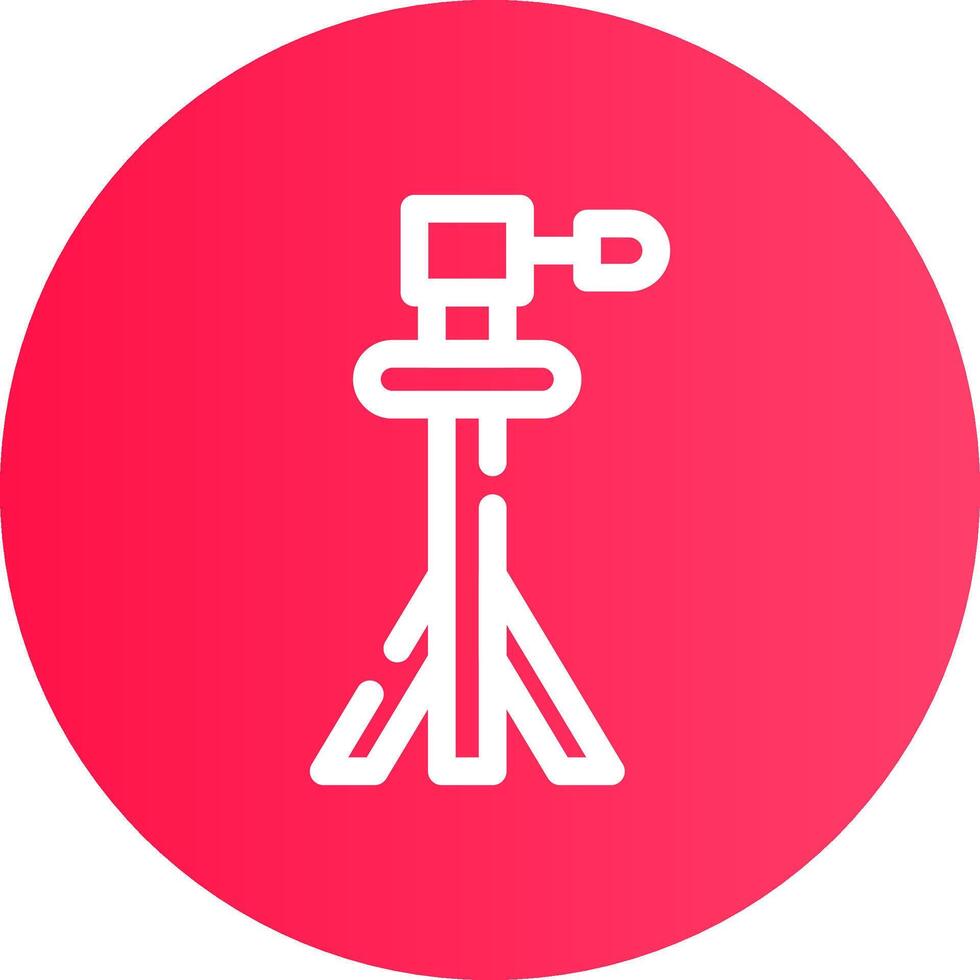 Tripod Creative Icon Design vector