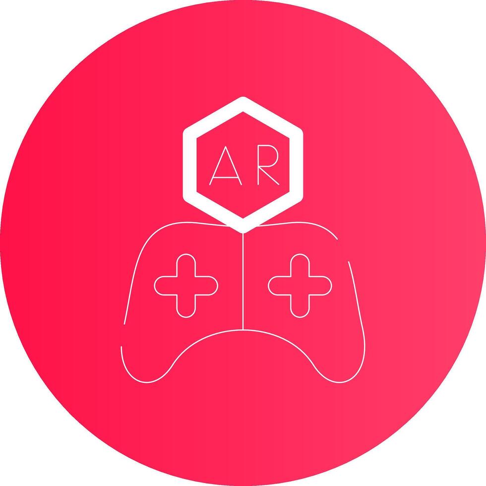 Ar Controller Creative Icon Design vector