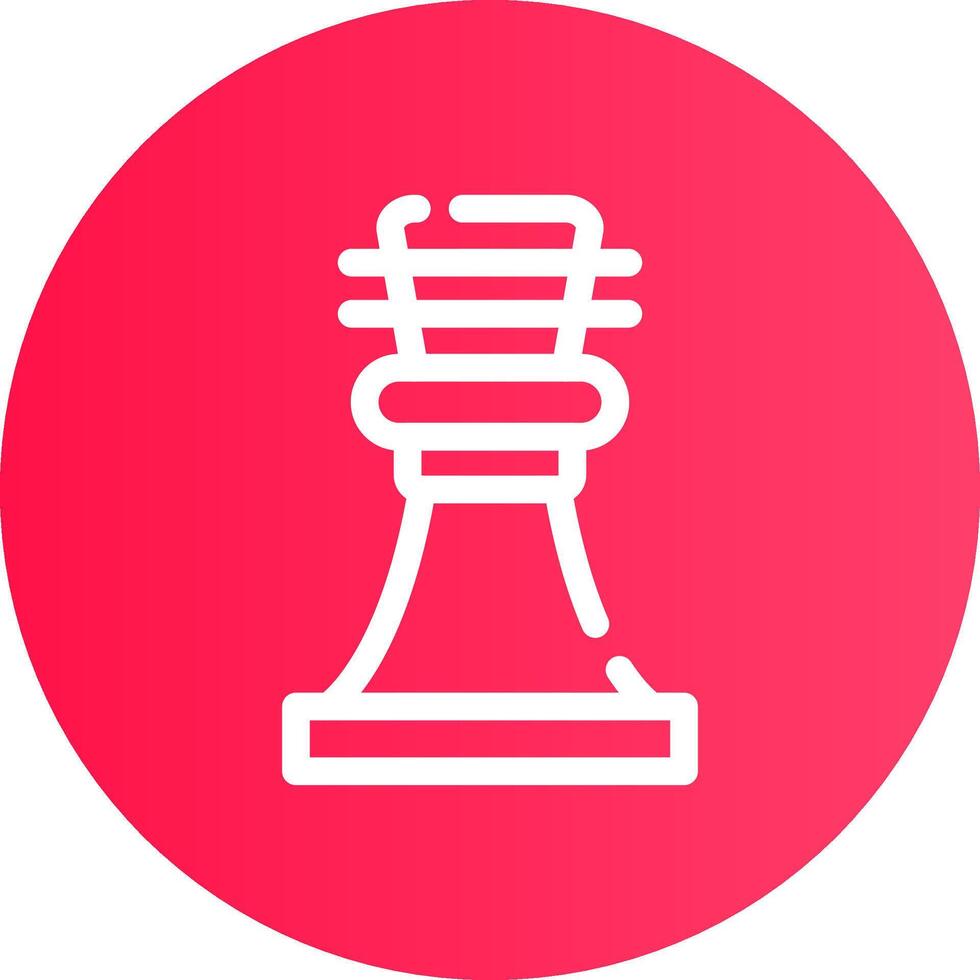 Chess Game Creative Icon Design vector