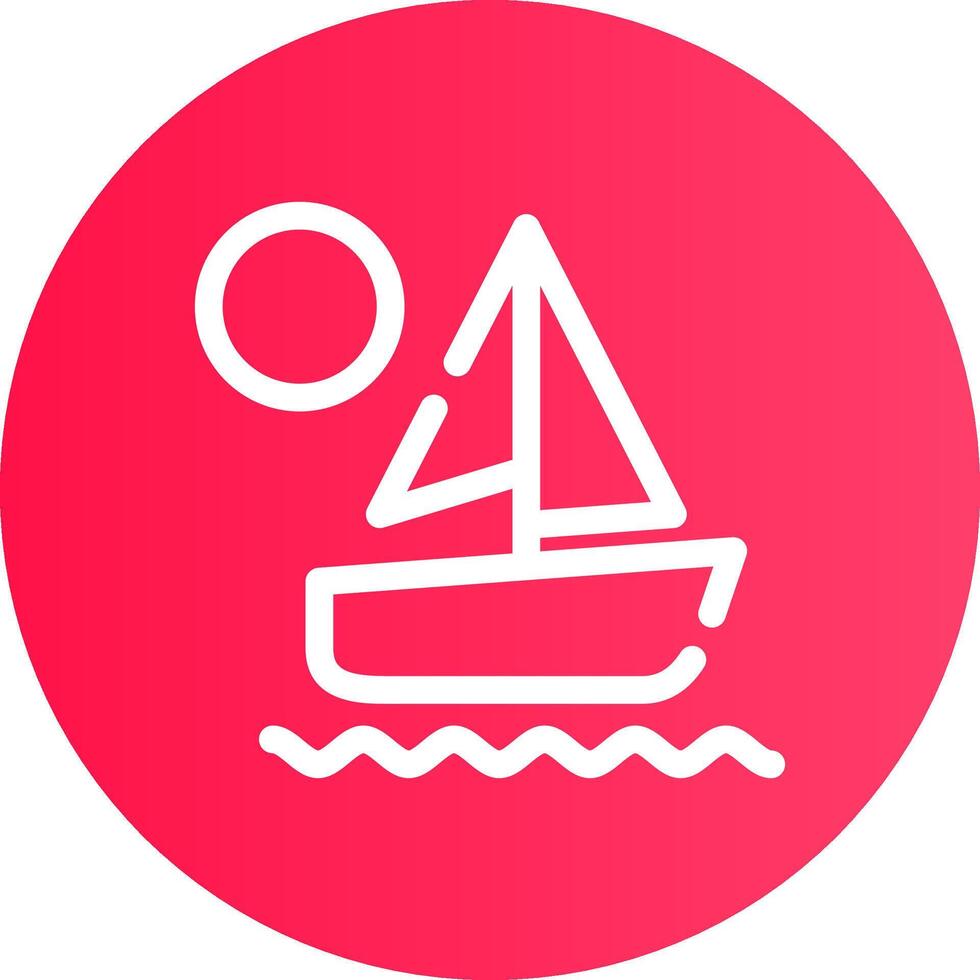 Kayak Creative Icon Design vector