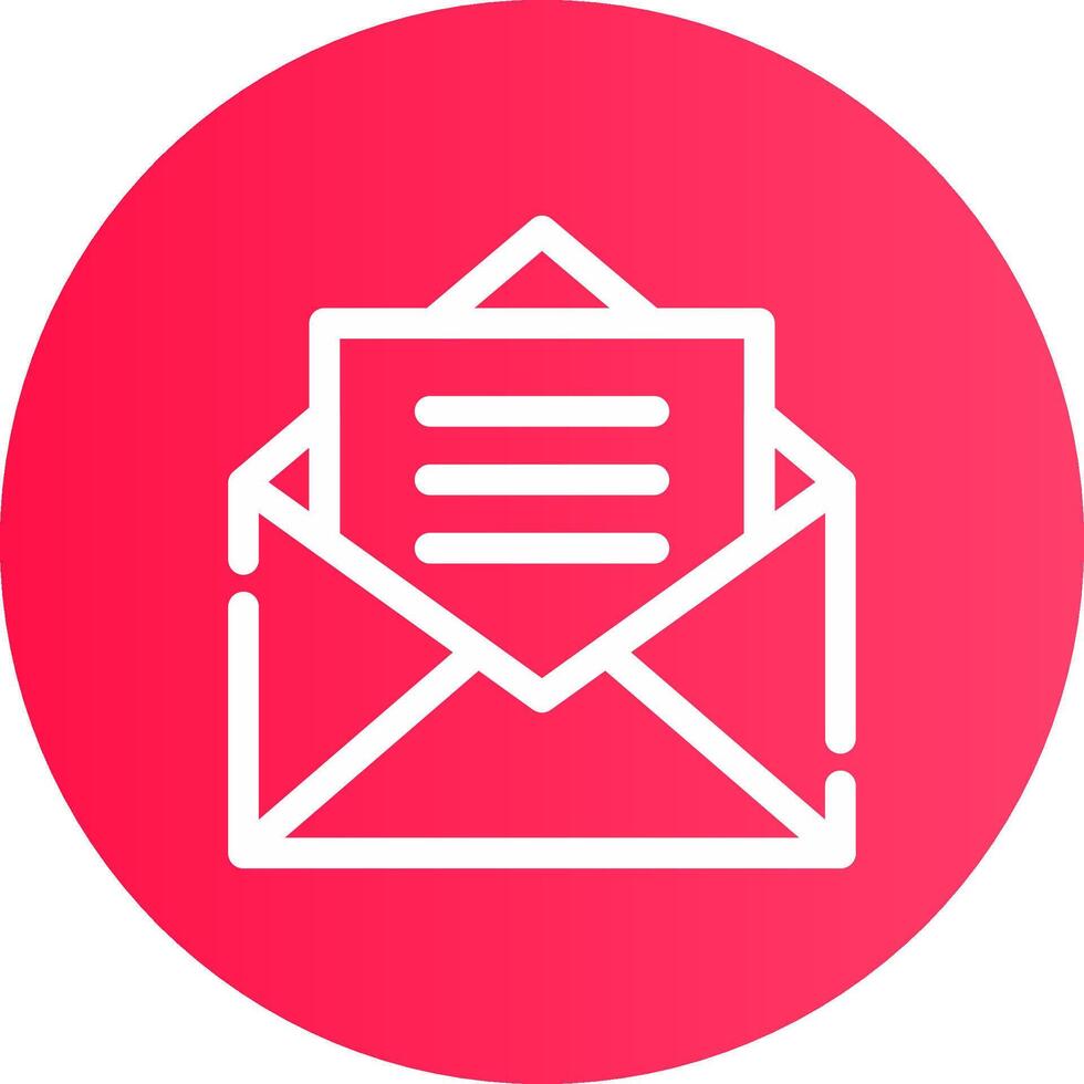 diseño de icono creativo de correo electrónico vector