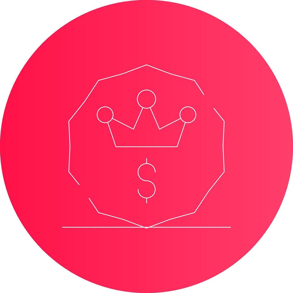 All Inclusive Price Creative Icon Design vector