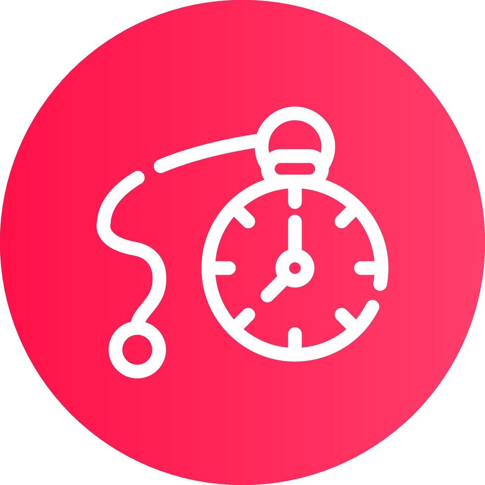 Pocket Watch Creative Icon Design vector