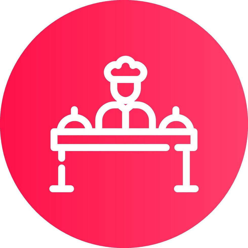 diseño de icono creativo de chef vector