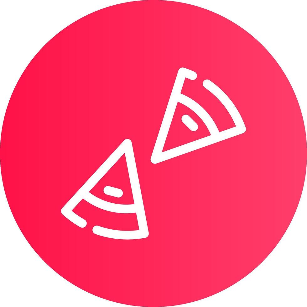Pizza Creative Icon Design vector