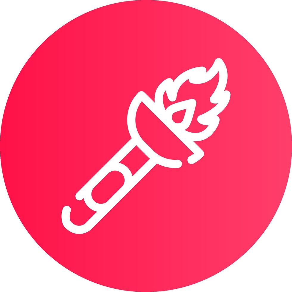 Torch Creative Icon Design vector