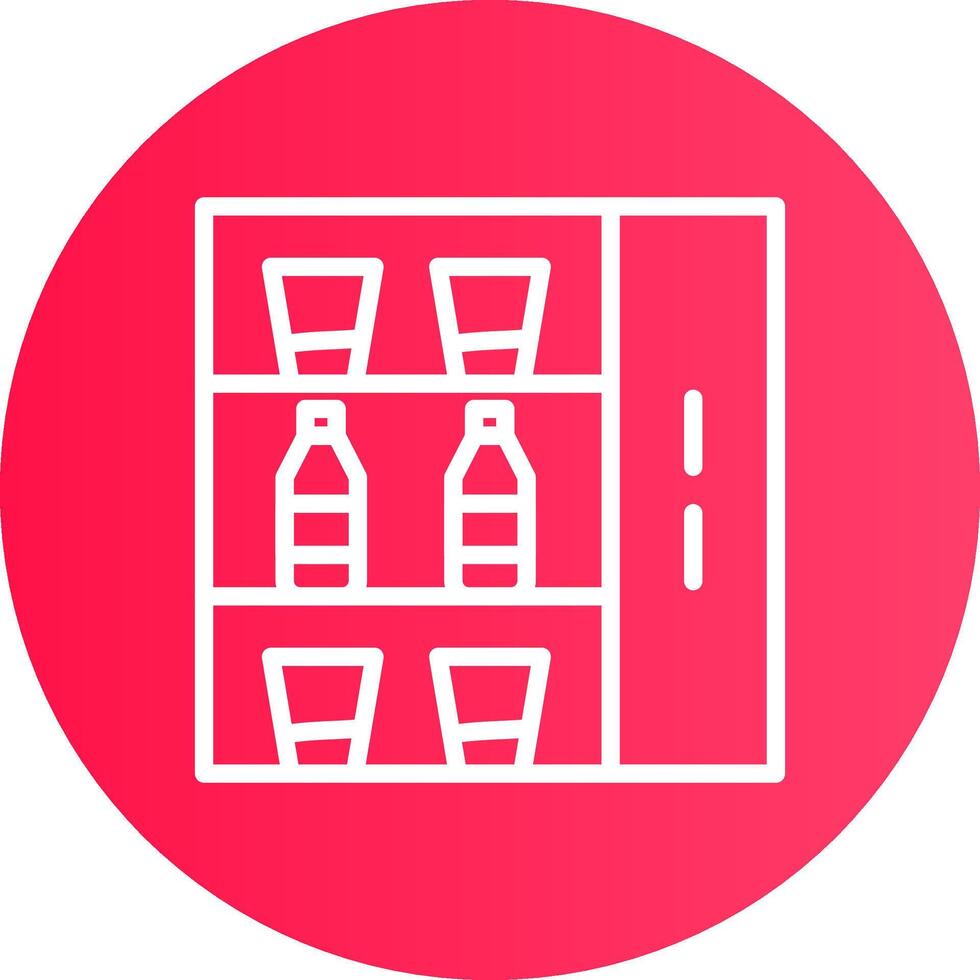 Vending Machine Creative Icon Design vector